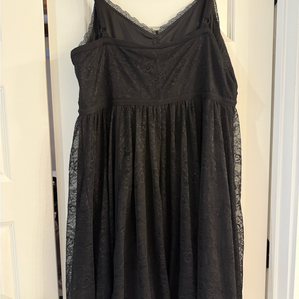 torrid Black Lace Mini Dress - Picture 6 of 7